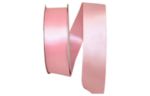 1 1/2" Single Face Satin Ribbon, 50 Yards Rose Pink