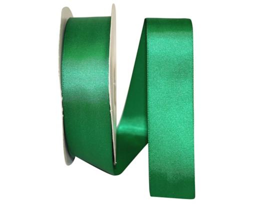 1 1/2" Double Face Satin Ribbon, 50 Yards Forest
