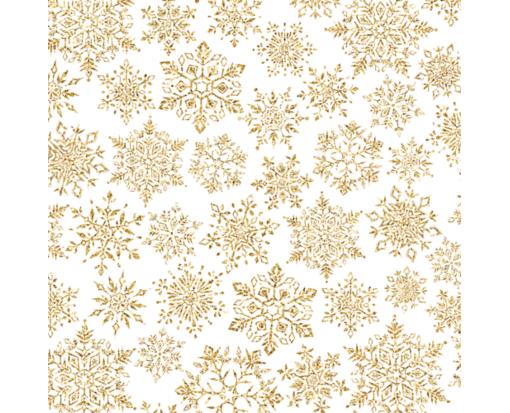 Industrial-Size Wrapping Paper Roll - 208 ft x 24 in (416 sq ft) Sparkle Flake Gold