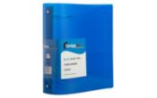 12 1/2 x 3 1/4 x 11 5/8 Plastic 3 inch, 3 Ring Binder (Pack of 1)