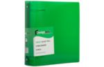 12 1/2 x 3 1/4 x 11 5/8 Plastic 3 inch, 3 Ring Binder (Pack of 1) Green