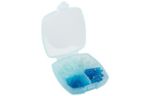 Medium Plastic Clip Box with Clips (Pack of 24 Clips) Blue