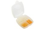 Medium Plastic Clip Box with Clips (Pack of 24 Clips) Yellow