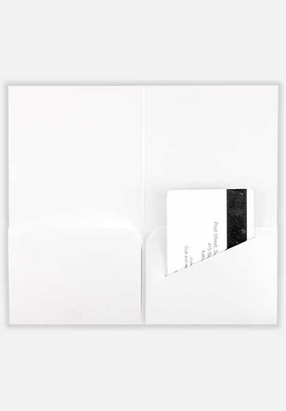 Uitgelezene Hotel Key Card Holder (3 3/8 x 6) | 100lb. White | Envelopes.com WI-21