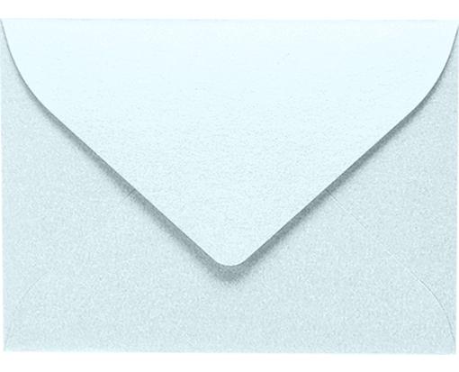 #17 Mini Envelope (2 11/16 x 3 11/16) Aquamarine Metallic