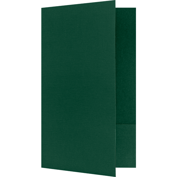 9 x 14 1/2 Legal Folder Green Linen