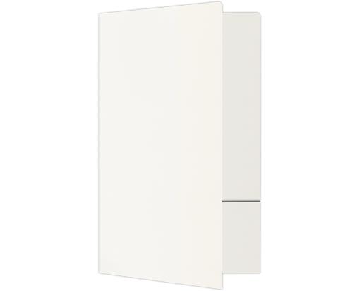 9 x 14 1/2 Legal Folder White Linen