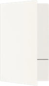 9 x 14 1/2 Legal Folder White Linen