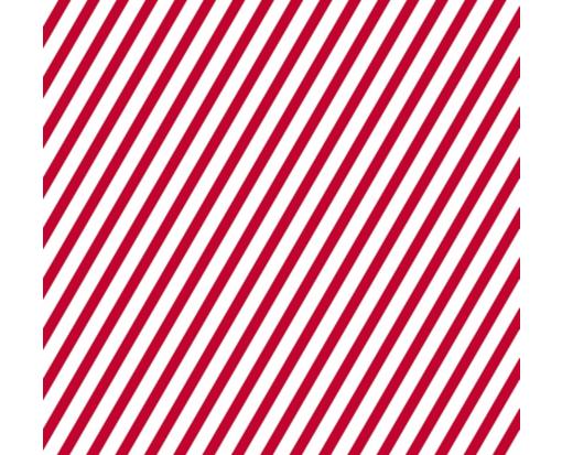 A7 Drop-In Envelope Liner (6 15/16 x 6 5/8) Holiday Stripes