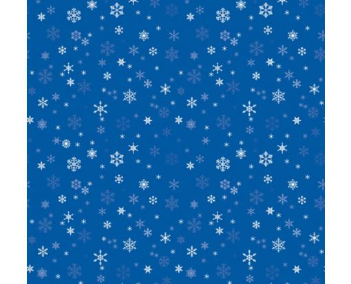 A7 Drop-In Envelope Liner (6 15/16 x 6 5/8) Blue Snowflakes