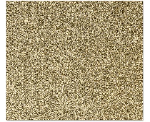 A4 Drop-In Envelope Liner (5 3/4 x 5) Gold Sparkle