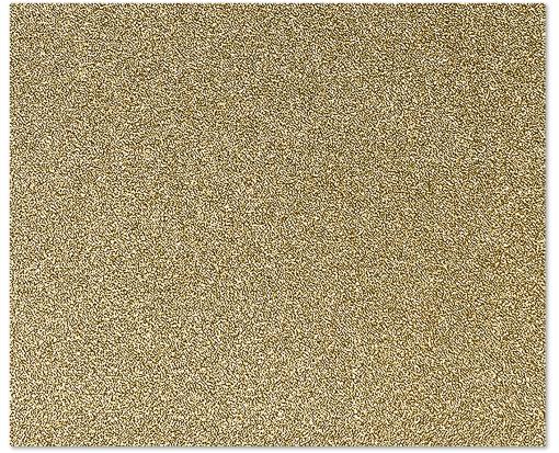 A8 Drop-In Envelope Liner (7 5/8 x 6 1/8) Gold Sparkle