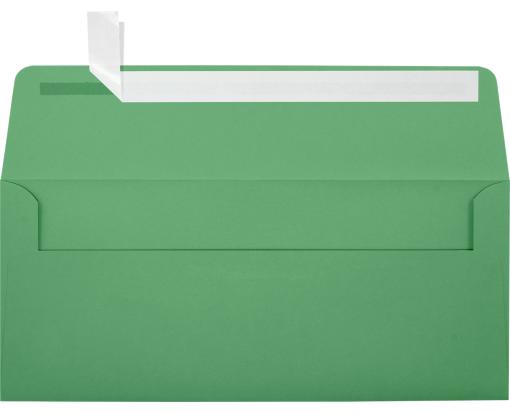 #10 Square Flap Envelope (4 1/8 x 9 1/2) Holiday Green