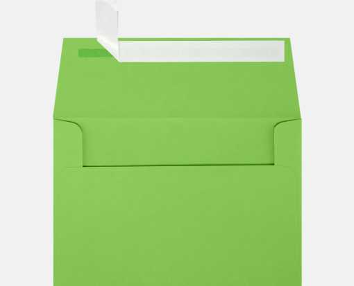 Limelight Green Envelopes Square Flap 4 1 4 X 6 1 4 Envelopes Com