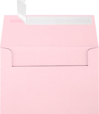 Candy Pink Envelopes Square Flap 4 1 4 X 6 1 4 Envelopes Com