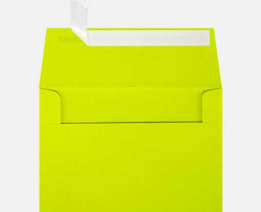 Wasabi Green Envelopes Square Flap 4 1 4 X 6 1 4 Envelopes Com
