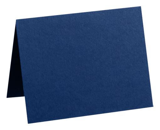 #17 Mini Folded Card (2 9/16 x 3 9/16) Navy