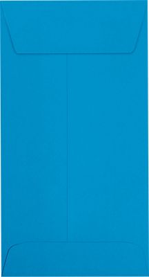 Pool Blue #7 Coin Envelopes | Open End | (3 1/2 x 6 1/2 ...