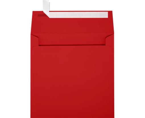 7 x 7 Square Envelope Ruby Red