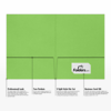 9 x 12 Presentation Folder Limelight