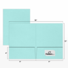 9 x 12 Presentation Folder Seafoam