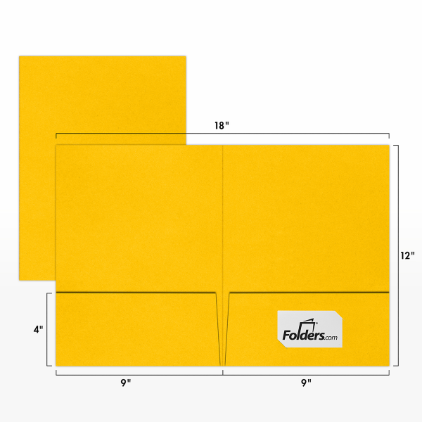 9 x 12 Presentation Folder Sunflower