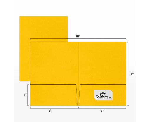 9 x 12 Presentation Folder Sunflower