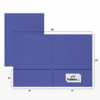 9 x 12 Presentation Folder Boardwalk Blue