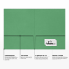 9 x 12 Presentation Folder Holiday Green