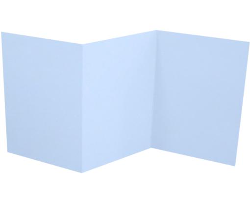 A7 Z-Fold Invitation (5 x 7) Baby Blue