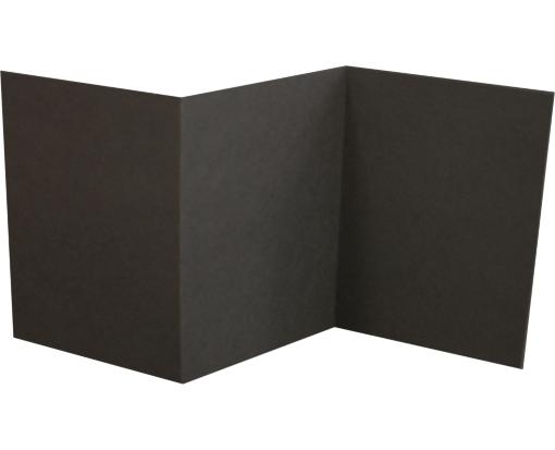 A7 Z-Fold Invitation (5 x 7) Midnight Black