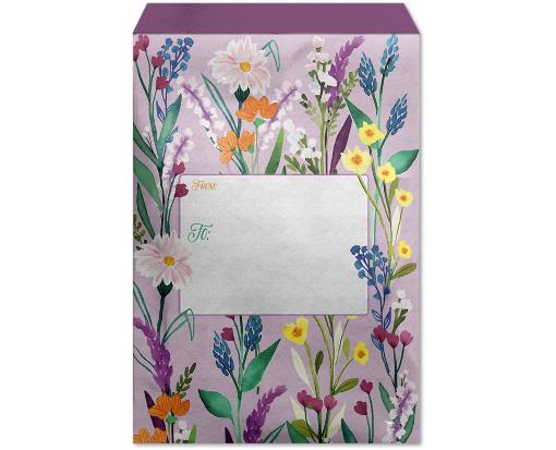 Small Mailing Envelope (6 x 9 1/2) Secret Garden