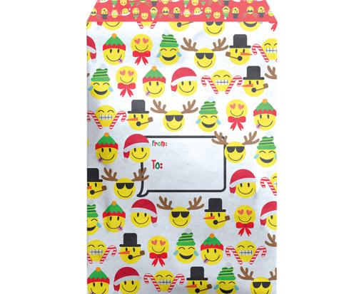 Large Mailing Envelope (11 x 15 1/2) Emoji Christmas