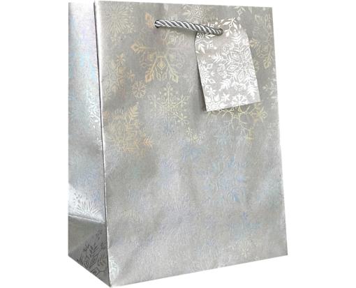 Medium Gift Bag (10 x 8 x 4) Fancy Snowflake