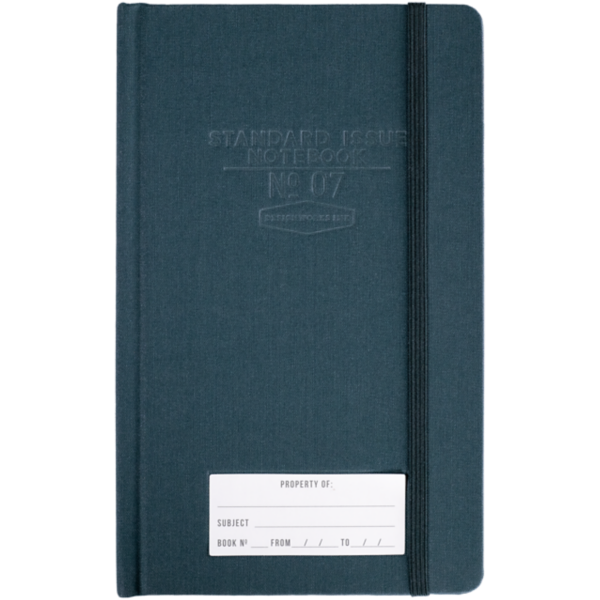 No. 7 Dot Grid Planner Notebook (6 x 8 1/4) Green