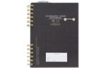 No. 12 Planner Notebook (6 x 8 1/4) Black - No. 12
