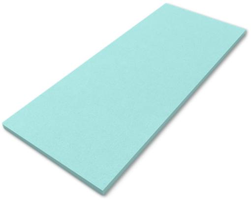 4 x 5 1/2 Blank Notepad (50 Sheets/Pad) Seafoam