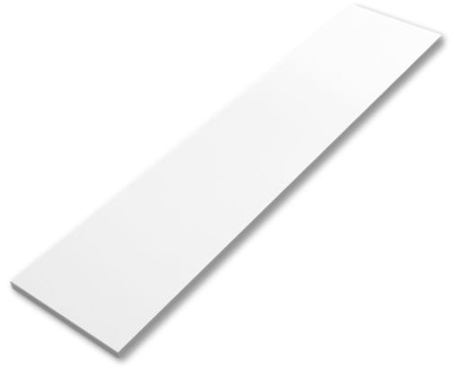 3 x 8 Blank Notepad (50 Sheets/Pad) White 100% Recycled