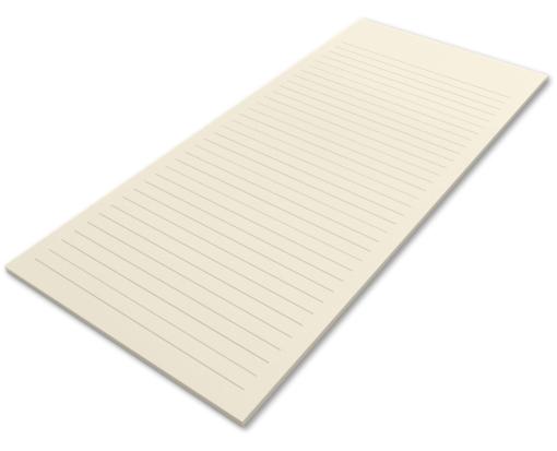8 1/2 x 11 Ruled Notepad (50 Sheets/Pad) Natural 30% Recycled - Ruled