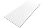 8 1/2 x 11 Blank Notepad (50 Sheets/Pad) White 100% Recycled - Ruled