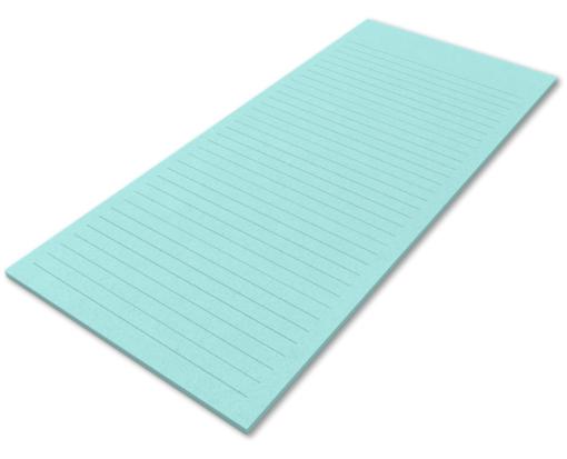 8 1/2 x 11 Ruled Notepad (50 Sheets/Pad) Seafoam - Ruled