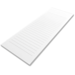 5 1/2 x 8 1/2 Blank Notedpad (50 Sheets/Pad) (Full Color)