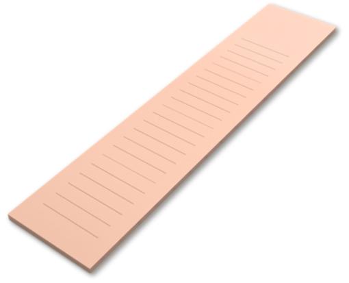 3 x 8 Ruled Notepad (50 Sheets/Pad) Blush