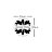 2000 Plus HD Pre-Inked Round Message Stamp (1 9/16 Diameter)