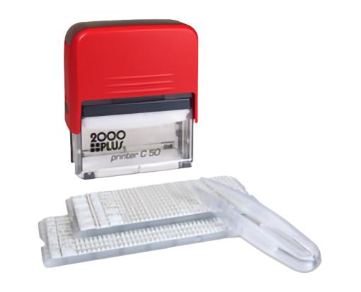 DIY Stamp Kit Printer 8-line DIY Stamp Kit Printer - Black/Red