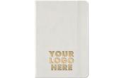 5 3/4 x 8 1/4 Recycled Leather Soft Cover Journal (Custom w/Gold Foil)