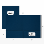 9 x 12 Presentation Folder w/Front Cover Window