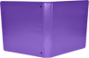 1" Earth Friendly View Binder Purple