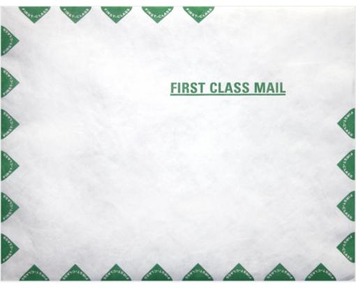 10 x 13 Open End Envelope 14lb. Tyvek First Class