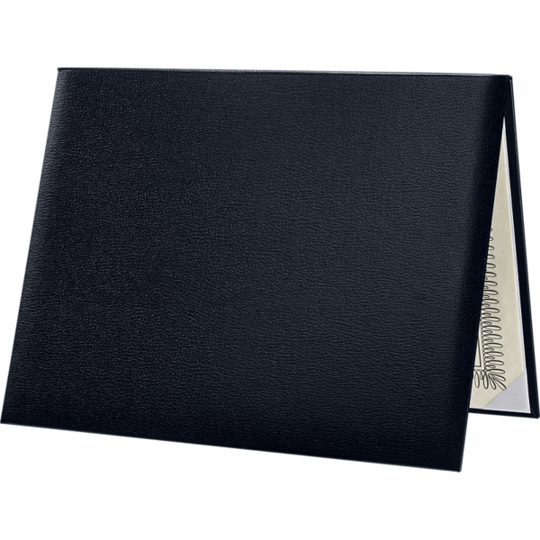 8 1/2 x 11 Padded Diploma Cover Navy